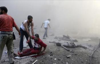 ضحايا القصف على غوطة دمشق
