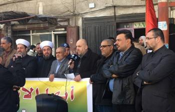 اعتصام في مخيّم البداوي تضامناً مع الأسرى في سجون الإحتلال