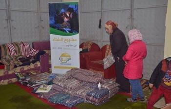 مساعدات عينيّة لعائلات فلسطينيّة جنوب تركيّا