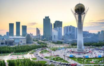 صورة لاستانا عاصمة كزاخستان