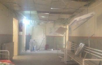 قضاء لاجئ فلسطيني إثر حريق في مشفى ميداني بمنطقة تل شهاب
