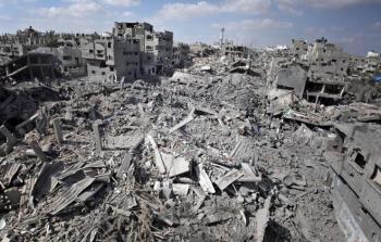 صورة أرشيفية خلال العدوان الصهيوني على غزة
