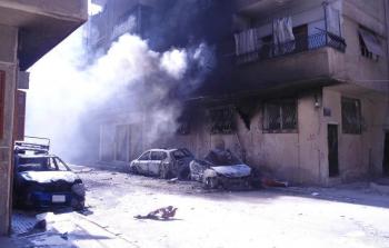 تواصل القصف على مخيّم اليرموك و