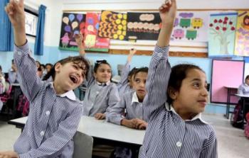صورة أرشيفية لاحدى مدارس الاونروا في قطاع غزة