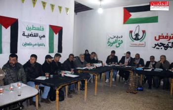 إستمرار اللقاءات التشاوريّة حول ايجاد حلول لمشاكل الفلسطينيين جنوبي دمشق