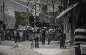 سورية- صورة لمنطقة التماس المستهدفة بالقنص