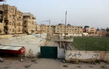 ملعب المدينة الرياضية في مخيم اليرموك