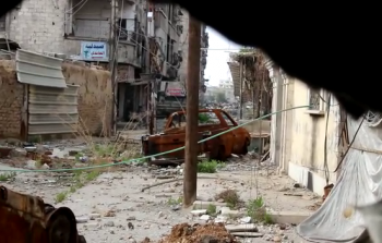 أحد محاور التماس بين بلدة يلدا ومخيم اليرموك