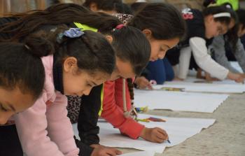 مركز يافا يختتم فعاليات نادي الربيع بمشاركة (70) طفلاً في مخيّم بلاطة