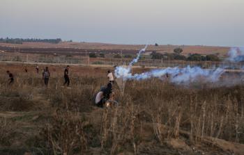 شهيد وإصابات برصاص الاحتلال في مواجهات شرقي مخيم البريج وسط قطاع غزة