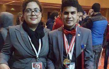 طالب فلسطيني يفوز بالجائزة الذهبية في مهرجان دولي للهندسة والعلوم والتكنولوجيا
