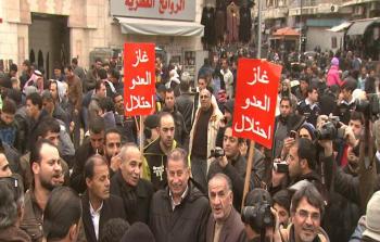 الأردنيون يستأنفون مسيراتهم ضد اتفاق الأردن والاحتلال ويرددون 