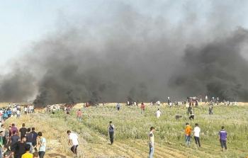 شهيد وإصابات في مواجهات شرقي قطاع غزة