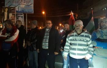 اعتصام شعبي في مخيّم نهر البارد للمطالبة بحقوق أهالي المخيم