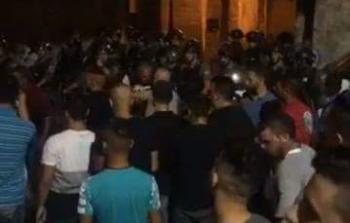 مواجهات عقب قمع قوات الاحتلال جنازة شاب في القدس المحتلة