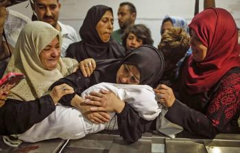 الرضيعة الشهيدة ليلى الغندور التي استشهدت إثر استنشاق الغاز الذي أطلقه الاحتلال