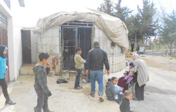 لاجئون فلسطينيون من سوريا - مخيم الجليل - بعلبك 2013  / موقع منظمة 