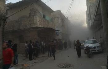 ضحايا وجرحى في قصف صاروخي على مخيم النيرب - ناشطون 