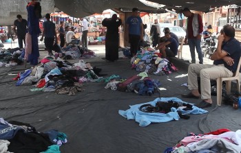 سوق البالة في مخيم النصيرات