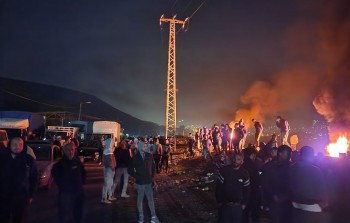 اعتداء المستوطنين وحرق المنازل في بلدة حوارة بنابلس