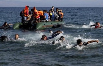 ضحايا فلسطينيين في حادثة غرق قارب مهاجرين قبالة السواحل اليونانية-صورة تعبيرية