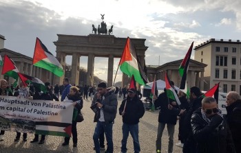 وقفة سابقة لفلسطينيين في برلين