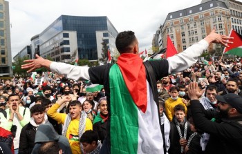 نشاط سابق دعماً لفلسطين في أوروبا