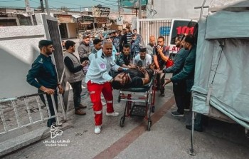 نقل إصابات بقصف الاحتلال إلى مشفى النجار برفح