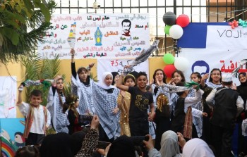 نشاط مؤسسة غسان كنفاني الثقافية في مخيم نهر البارد بالذكرى 75 للنكبة الفلسطينية