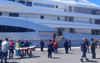 من عمليات إنقاذ ضحايا مركب طالبي اللجوء / اليونان
