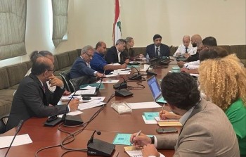 اجتماع لجنة الحوار مع الأونروا في السراي الحكومي -بيروت
