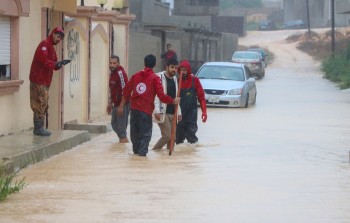 من جهود الإنقاذ في ليبيا