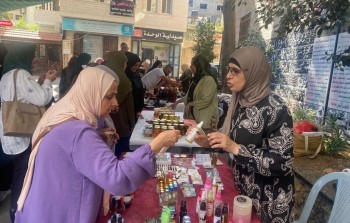 بازار المنتجات اليدوية في مخيم الدهيشة-بيت لحم