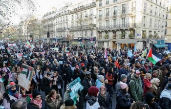 الالاف وسط باريس  من اجل وقف الابادة في غزة 2 ديسمبر/ 2023