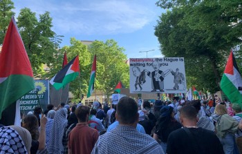 تظاهرة في برلين ضد الإبادة الجماعية في غزة