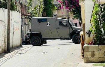 صورة ارشيفية لاقتحام مخيم بلاطة