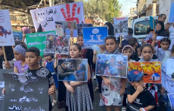 وقفة مخيم عين الحلوة-صيدا،لبنان