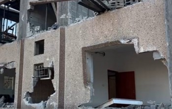 المنزل الذي حاصرته قوات الاحتلال في بلدة طمون بطوباس