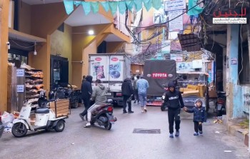 مخيم برج البراجنة للاجئين الفلسطينيين جنوبي بيروت