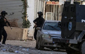 عناصر من أمن السلطة في مخيم جنين - انترنت