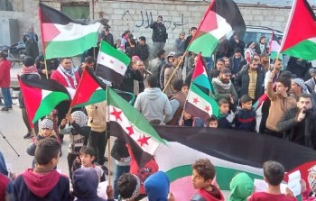 مسيرة جماهيرية حاشدة في مخيم درعا تحت عنوان 