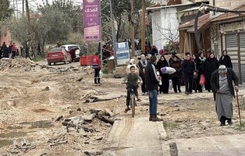 نزوح قسري من مخيم جنين شمالي الضفة الغربية