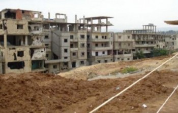 أجزاء لم يجر إعادة إعمارها في مخيم نهر البارد