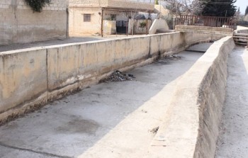 مجرى نهر الأعوج - مخيم خان الشيح