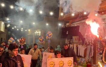 استقبال شهر رمضان في مخيم الجليل ببعلبك بالبقاع اللبناني