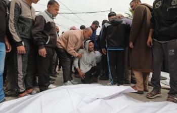 تشييع شهداء في دير البلح وسط قطاع غزة