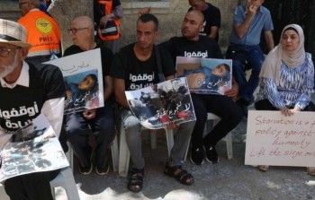 صورة أرشيفية من الإضراب عن الطعام في رام الله