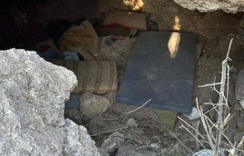 من موقع قصف الشبان بجبل كفر قود في جنين