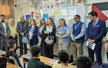 وفد برلماني أوروبي يزور مخيم اليرموك