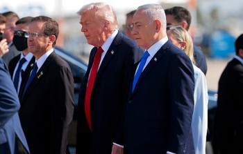 ترامب يصل إلى إسرائيل ويعلن انتهاء الحرب في غزة (Getty Images)